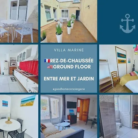 アパート Marine*entre Et Jardin Coudekerque-Branche